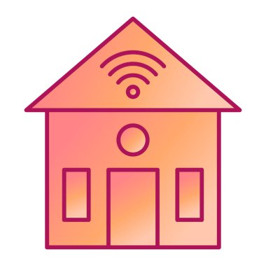 Ev simgesi vektör illüstrasyonu