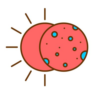 Günümüz ikon vektör illüstrasyonu tutulması 