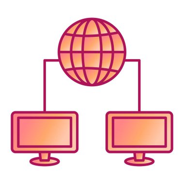 bilgisayar faresi ve akıllı telefon teması izole edilmiş tasarım vektörü çizimi