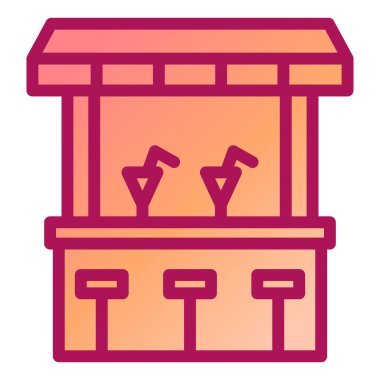 Taşıma bandı. Basit illüstrasyon