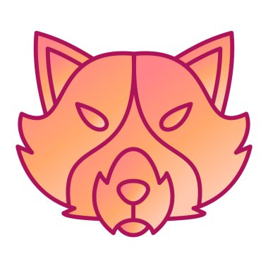 Kurt. Web simgesi basit illüstrasyon