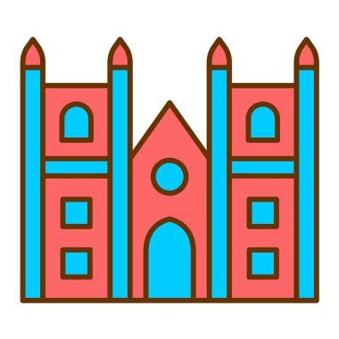 Modern simge vektör illüstrasyonu oluşturuluyor 