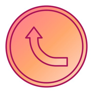 ok simgesi vektör illüstrasyonu