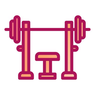 Halter. Web simgesi basit illüstrasyon