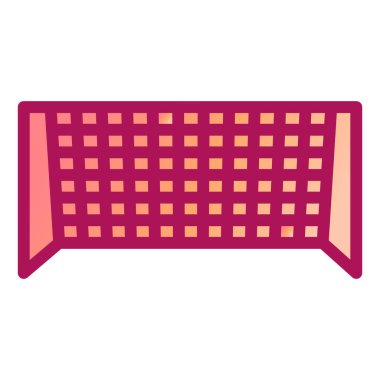 futbol modern ikon vektör illüstrasyonu 