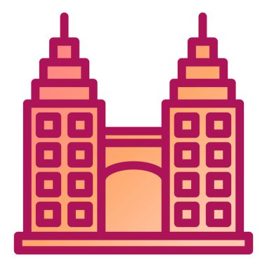 Modern simge vektör illüstrasyonu oluşturuluyor 