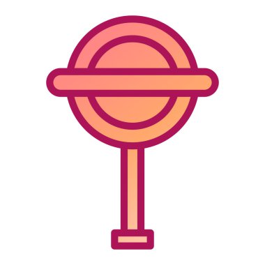 yol işareti modern simge vektör illüstrasyonu 