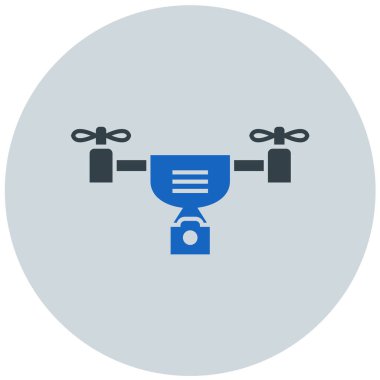 İHA. Web simgesi basit tasarım