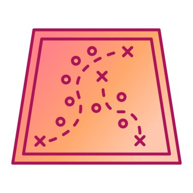 Pizza ikonu vektörü. İnce çizgi işareti. izole edilmiş sınır sembolü çizimi