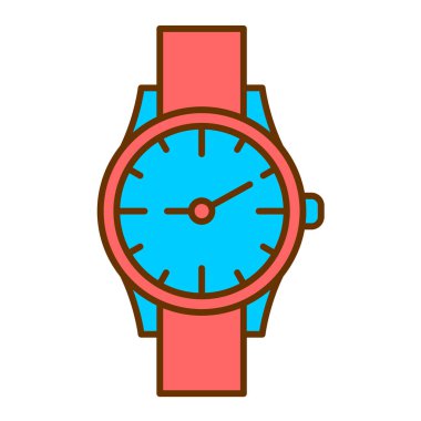 izle simge vektör illüstrasyonu