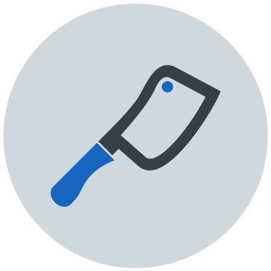 Bıçak. Web simgesi basit tasarım