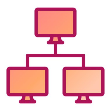 Ağ web simge vektör çizim