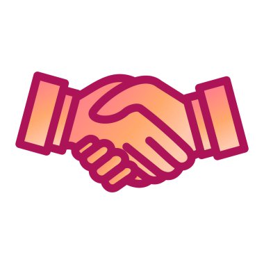 El sıkışma simgesi vektör illüstrasyonu