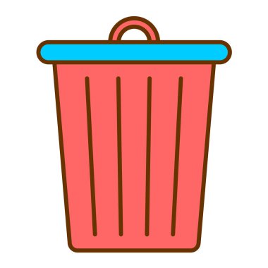 Çöp kutusu. Basit tasarım