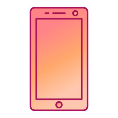 Akıllı telefon aygıtı teknoloji vektör illüstrasyonu