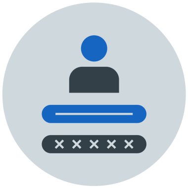 kullanıcı. Web simgesi basit illüstrasyon