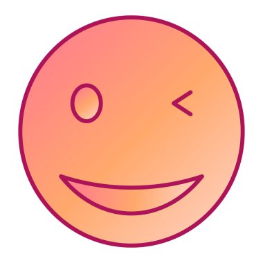 yüz ifadesi simge vektör illüstrasyon tasarımı