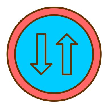 ok simgesinin vektör illüstrasyonu