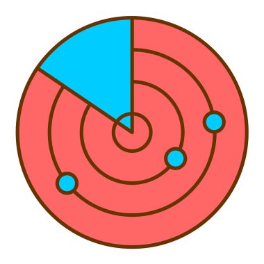 hedef simge vektör illüstrasyonu