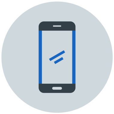 Cep telefonu. Basit resimleme