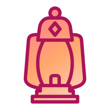 Fener. Web simgesi basit illüstrasyon