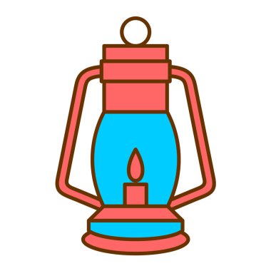 Fener. Web simgesi basit illüstrasyon