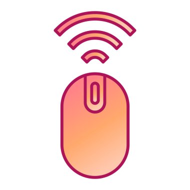 Bilgisayar faresi simgesi. Vektör illüstrasyonu