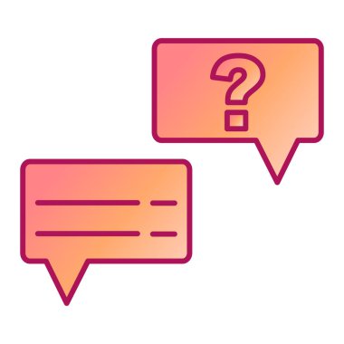 sohbet baloncukları vektör illüstrasyon tasarımı ile konuşma balonu