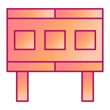 Modern b 'nin vektör illüstrasyonu eksik simgesi