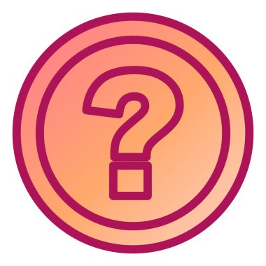 Soru işareti vektör illüstrasyonu