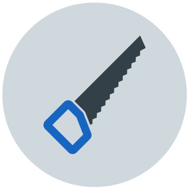 Gördüm. Web simgesi basit illüstrasyon