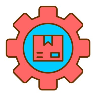 Ayarlama. Web simgesi basit illüstrasyon