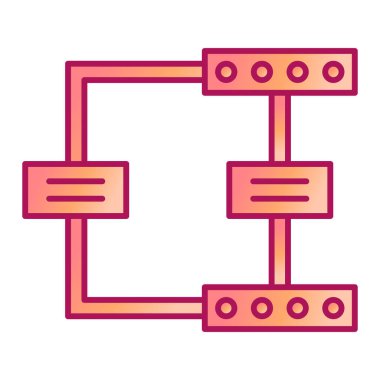 seo modern simgesinin vektör illüstrasyonu