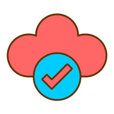 Bulut hesaplama. Web simgesi