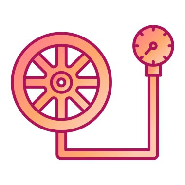 otomobil modern simge vektör illüstrasyonu