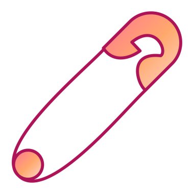 Modern simge vektör illüstrasyonu dikiliyor 