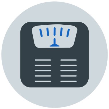 ağırlık ölçekli vektör simgesi