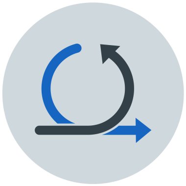 Doldur. Web simgesi basit illüstrasyon