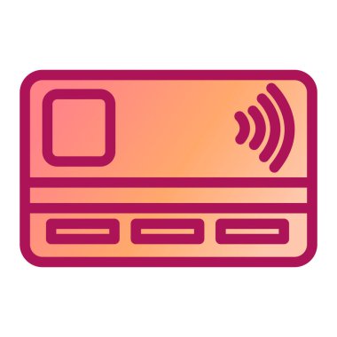 Kredi kartı vektör çizimi