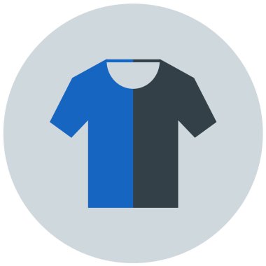 Tişört. Web simgesi basit illüstrasyon