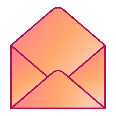 zarf e- posta simgesi vektör illüstrasyon grafik tasarımı