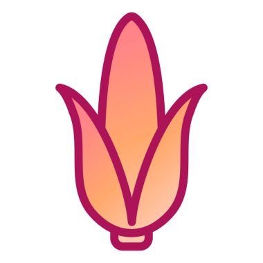 Mısır ikonu. Basit resimleme