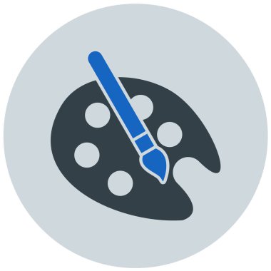 Boya fırçası. Basit tasarım