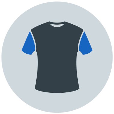 Tişört, kıyafet, tişört, giysi, ceket, bluz, vurgulama, düzenlenebilir vektör simgesi