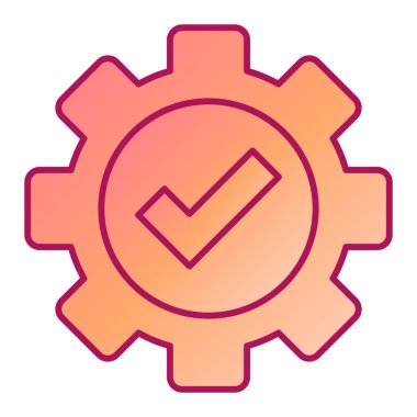 ayarlar vektör simgesi modern illüstrasyon