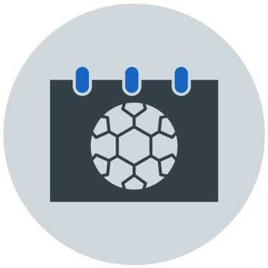 futbol modern ikon vektör illüstrasyonu 