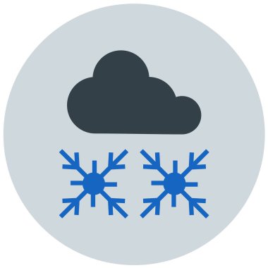 Bulut. Web simgesi basit illüstrasyon