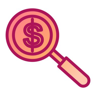 arama optimizasyon vektör simgesi düzenlenebilir