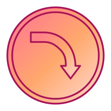 ok simgesi vektör illüstrasyonu