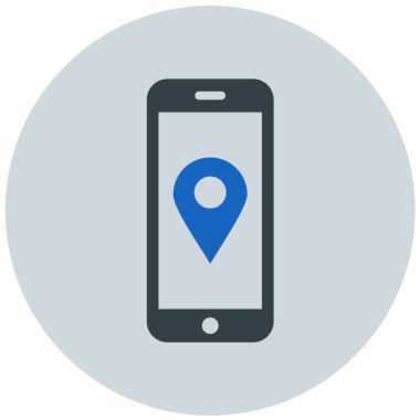 Cep telefonu. Web simgesi